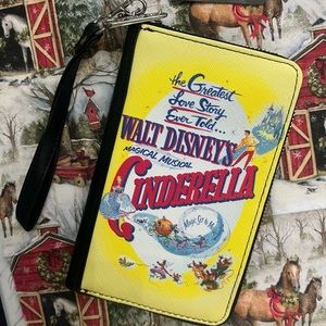 Disney Cinderella wristlet wallet
